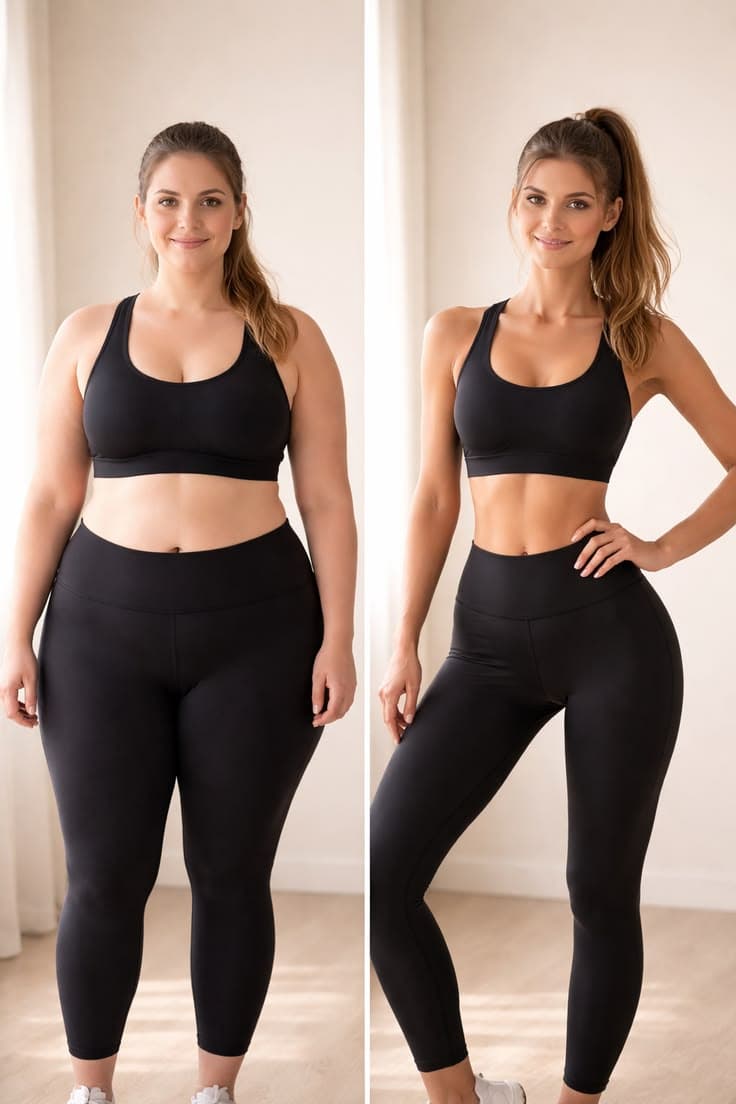 Liposuction before — body contouring candidate, Miami Plastic Surgery Peshawar