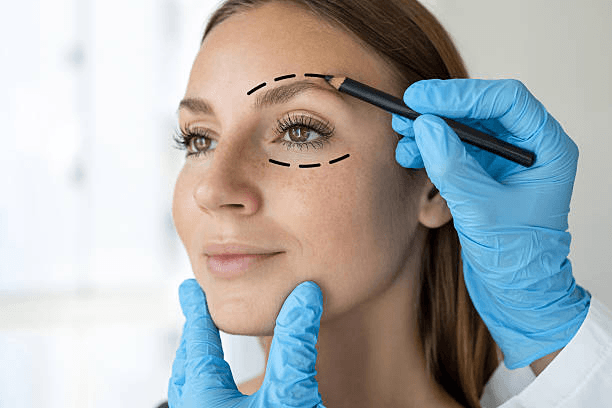 Eyebrow lift surgery consultation in Peshawar