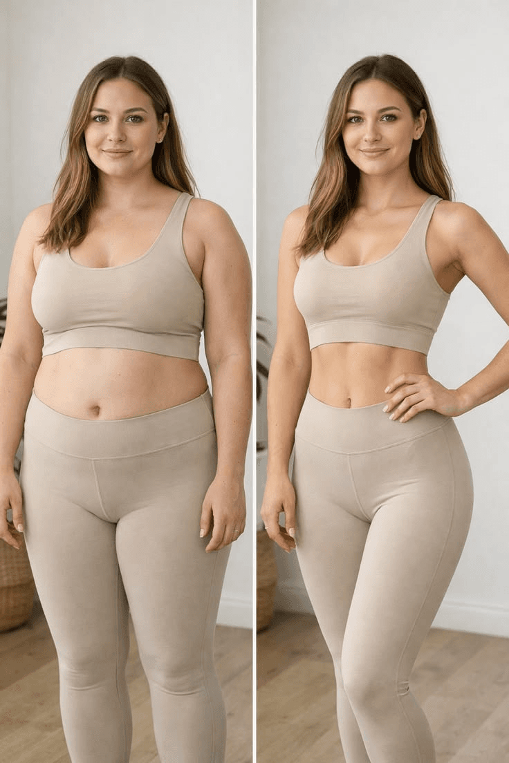 Body contouring before and after overview