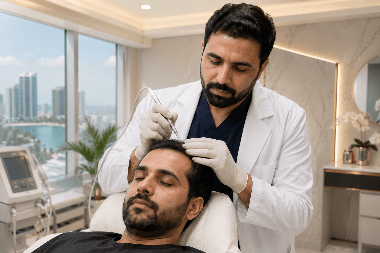 DHI hair transplant – direct hair implantation Peshawar