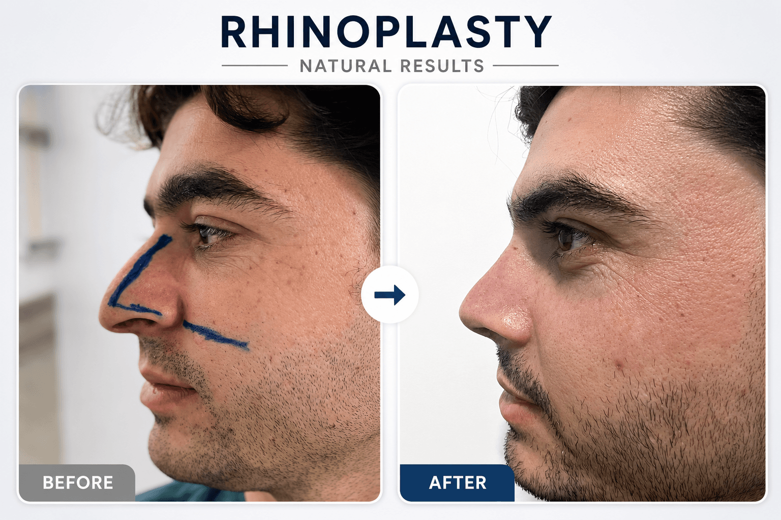 Rhinoplasty natural results – plastic surgery Peshawar